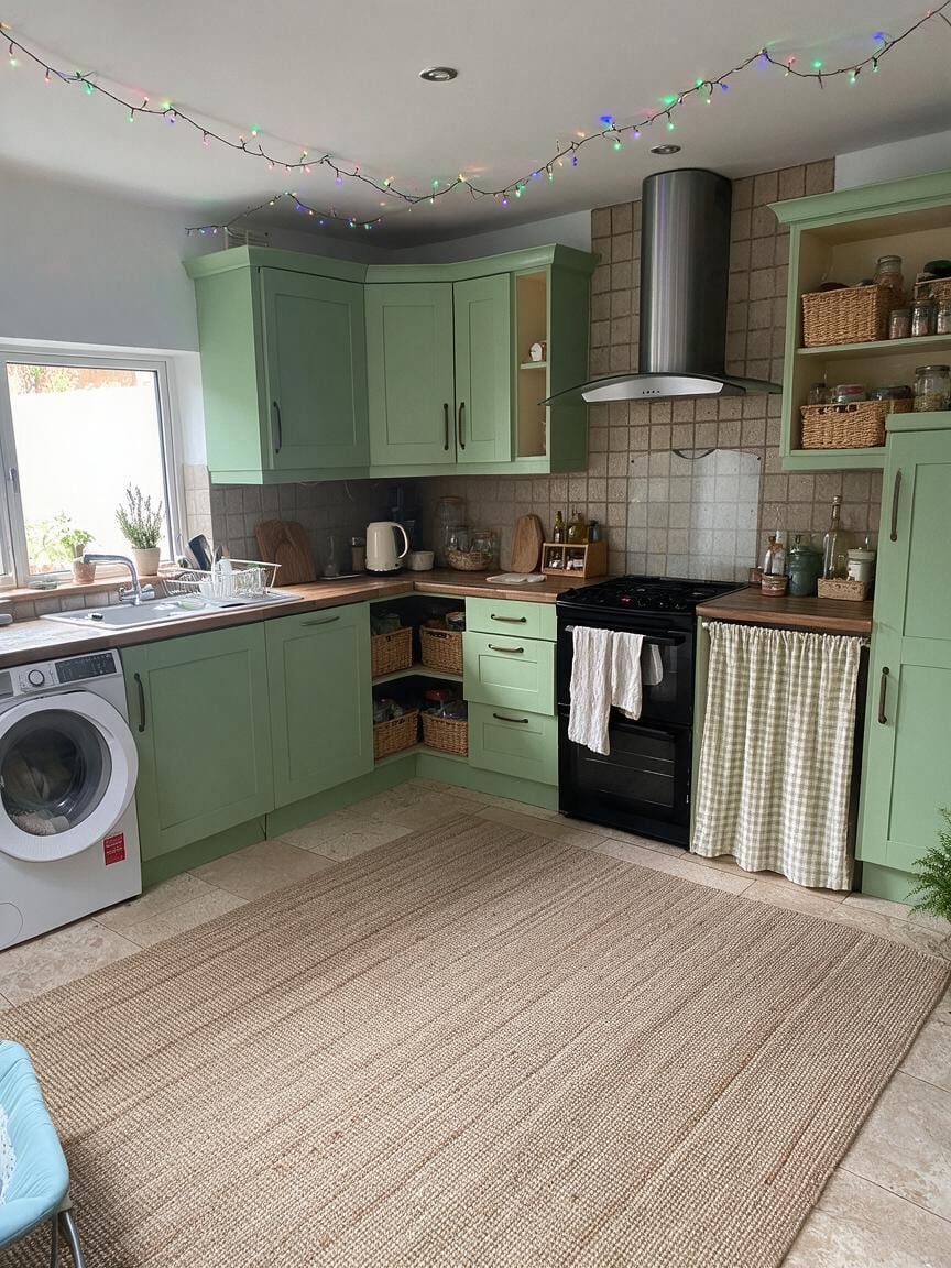 Farmhouse Kitchen redesign after view from a real photo