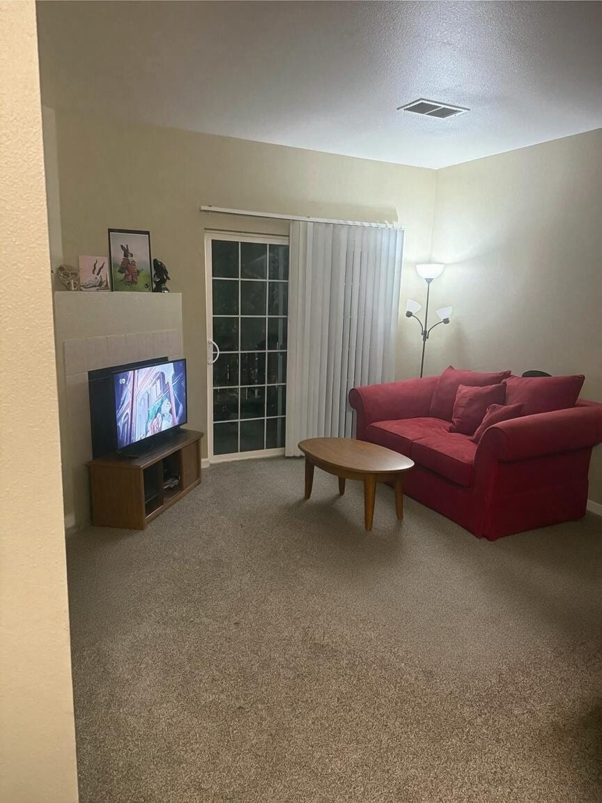 Contemporary Living Room redesign after view from a real photo