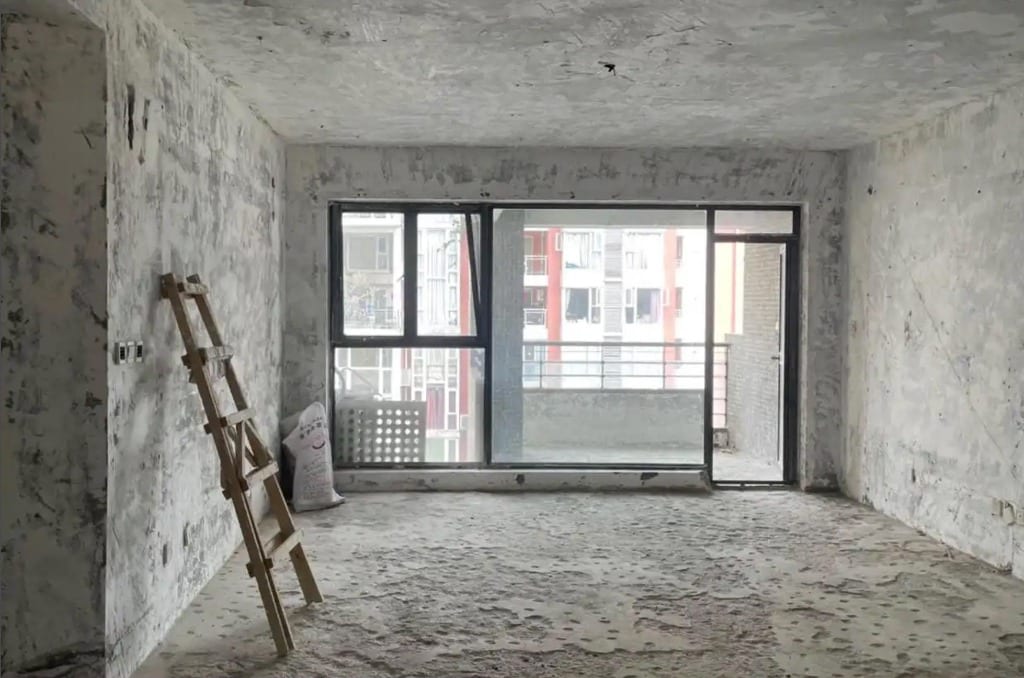 Original Living Room photo before the Modern redesign