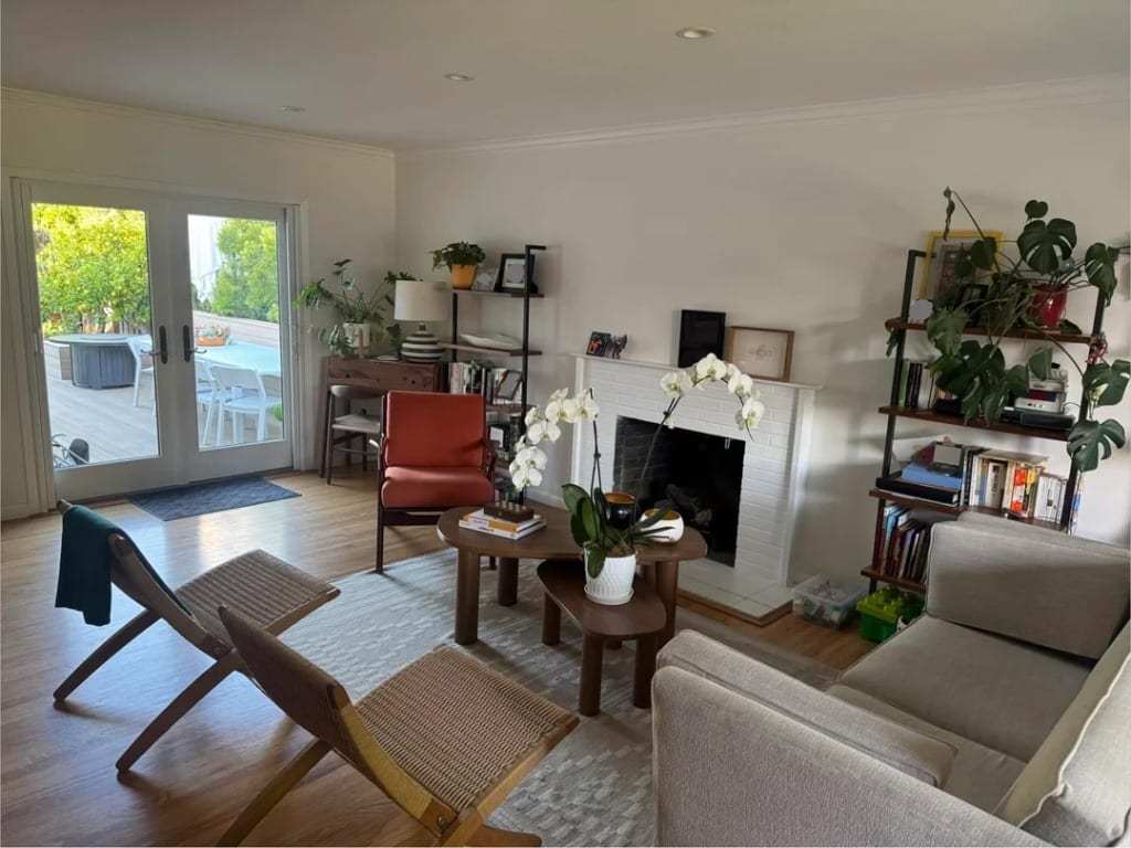 Original Living Room photo before the Modern redesign
