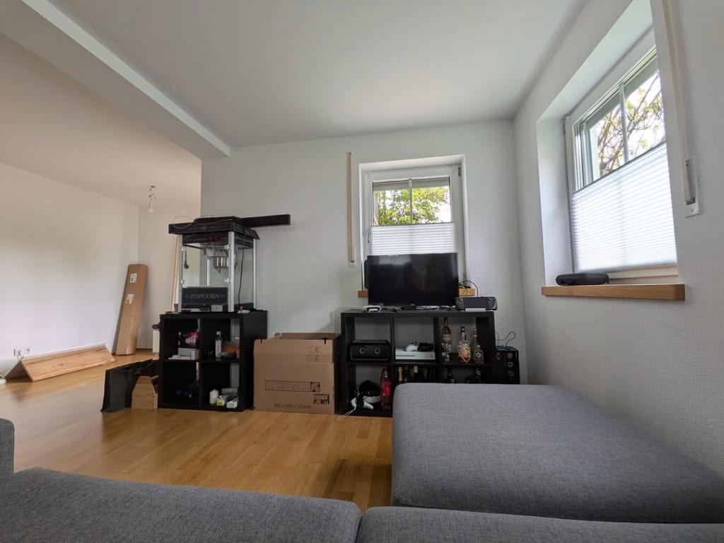 Original Living Room photo before the Modern redesign