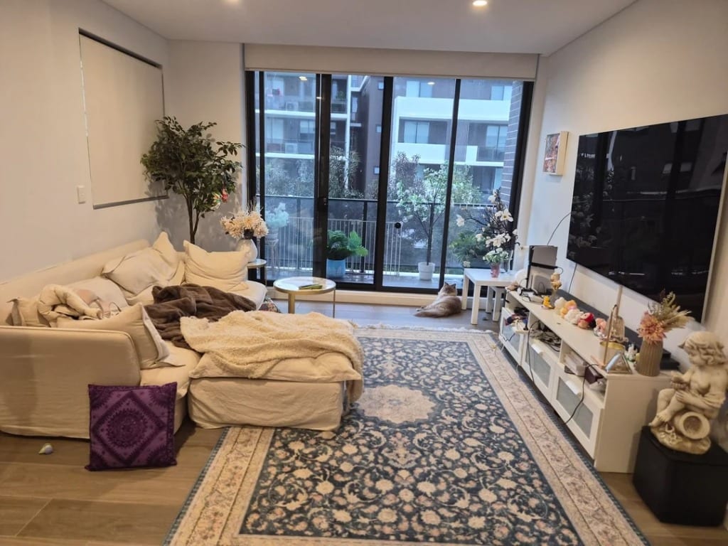 Original Living Room photo before the Scandinavian redesign