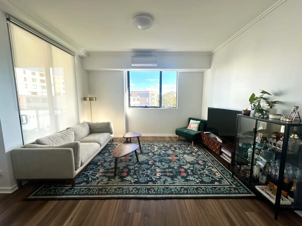 Original Living Room photo before the Contemporary redesign