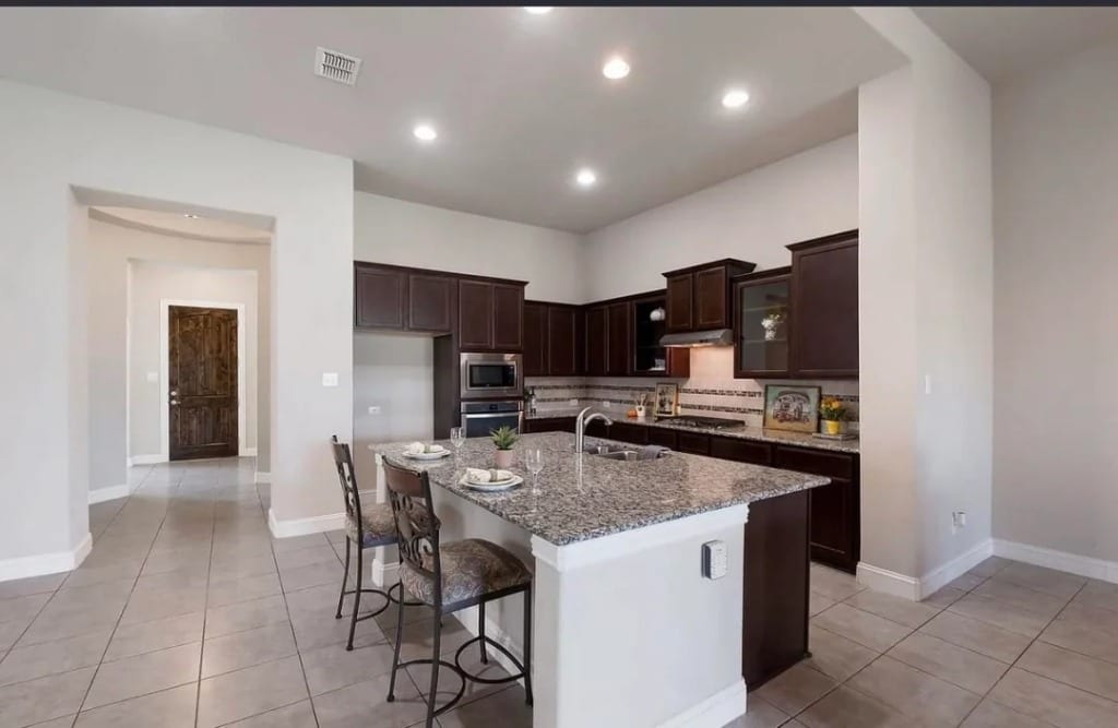 Original Kitchen photo before the Transitional redesign