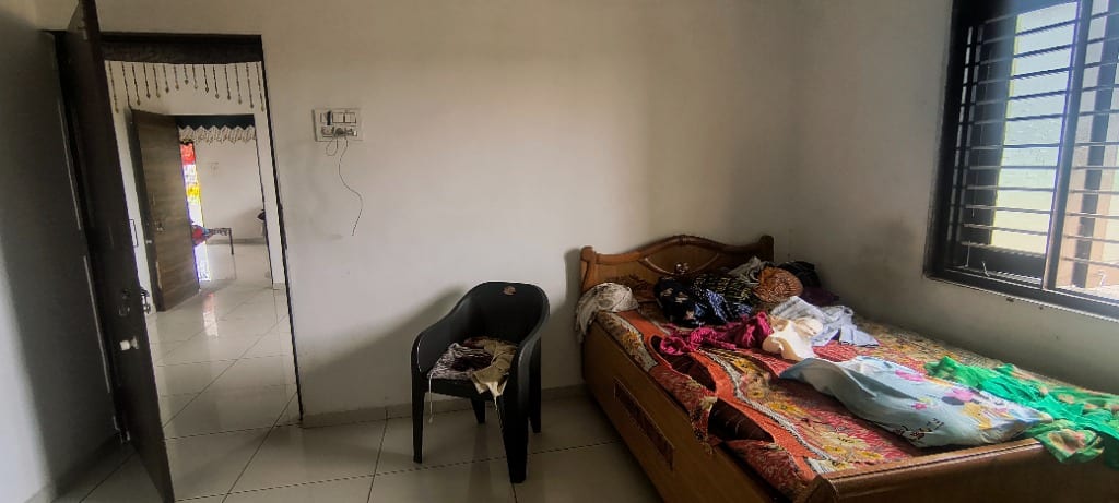 Original Bedroom photo before the Modern redesign
