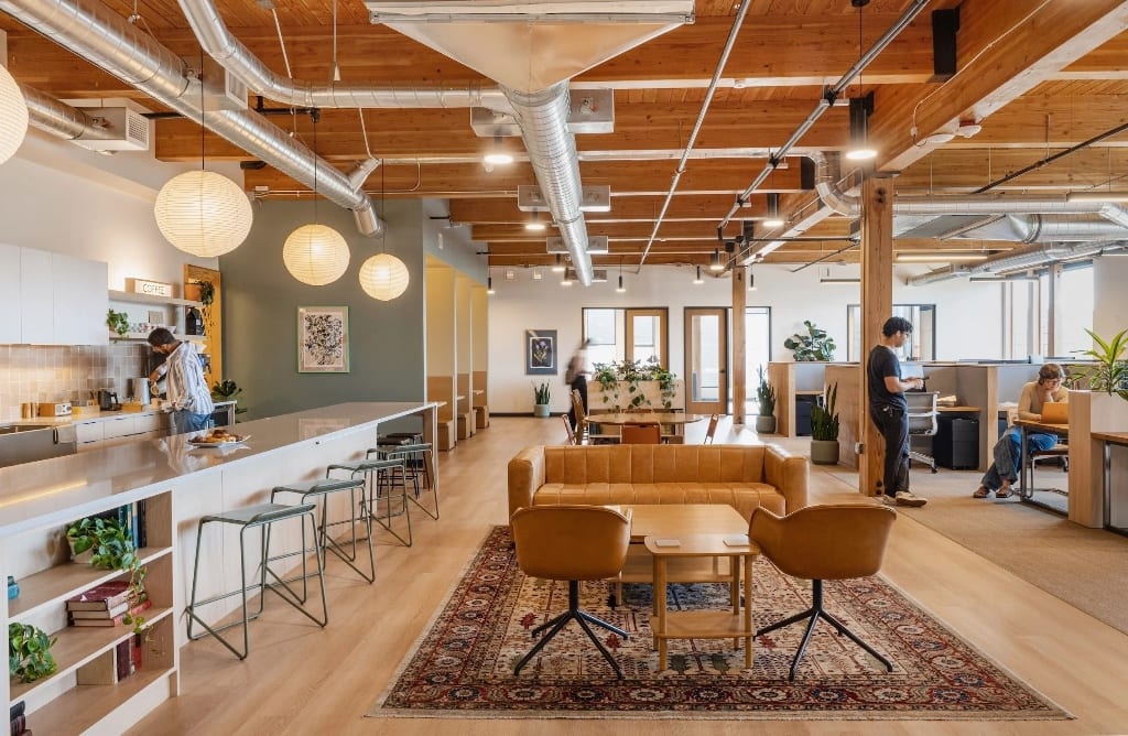 Original Coworking Space photo before the Tropical redesign
