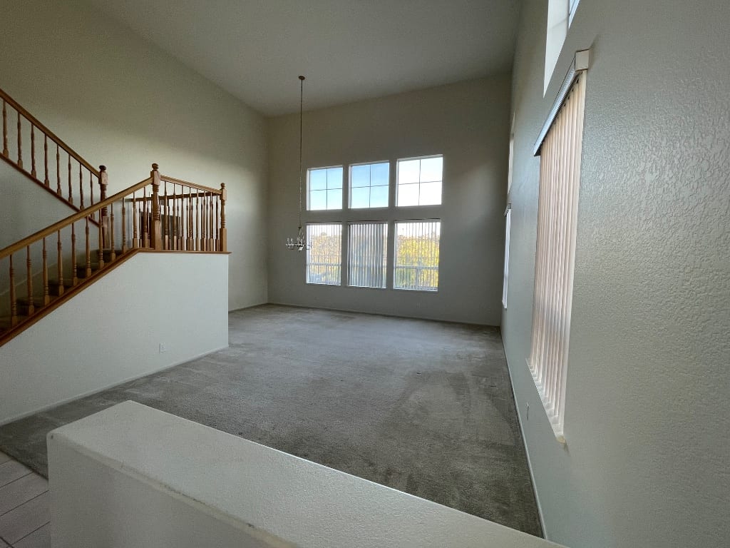 Original Living Room photo before the Modern redesign