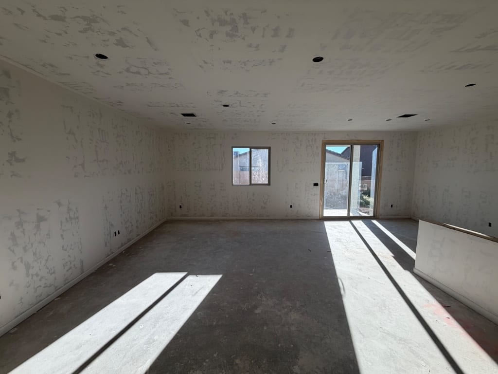 Original Living Room photo before the Modern redesign