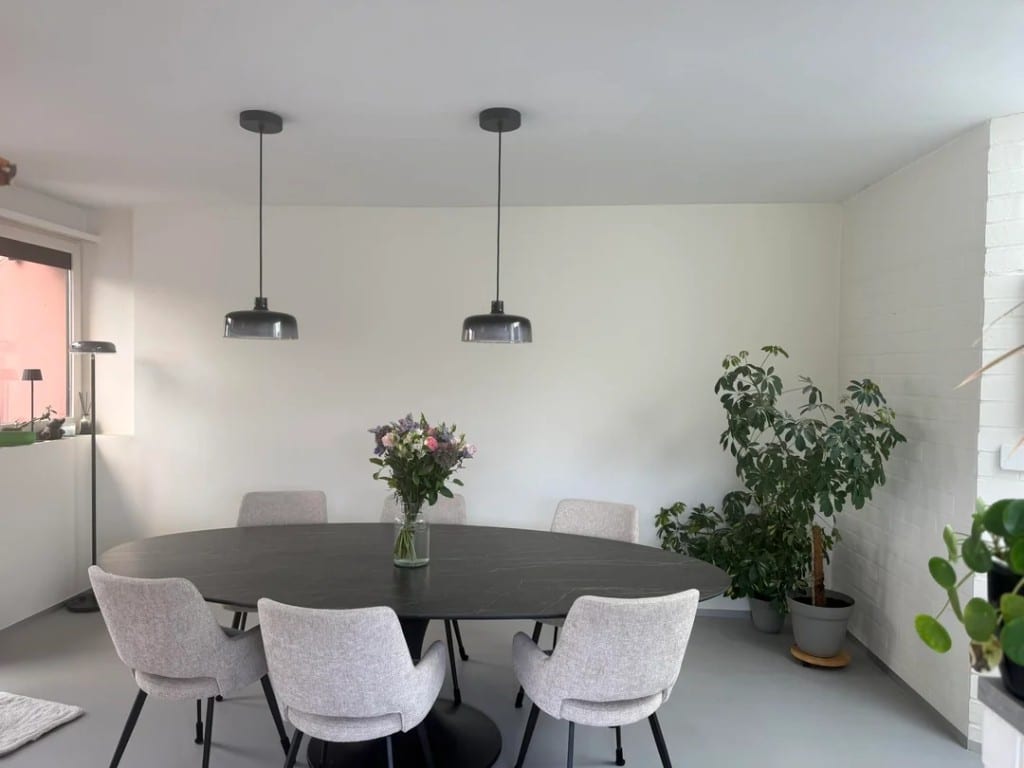 Original Dining Room photo before the Scandinavian redesign