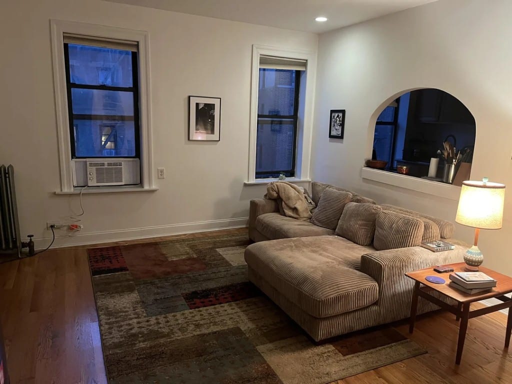 Original Living Room photo before the Midcentury Modern redesign