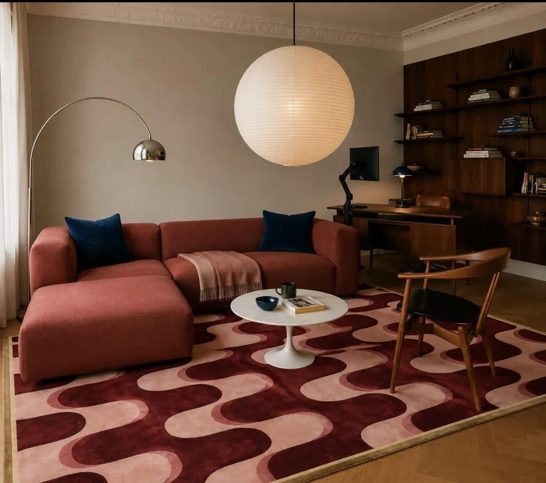 Original Living Room photo before the Midcentury Modern redesign