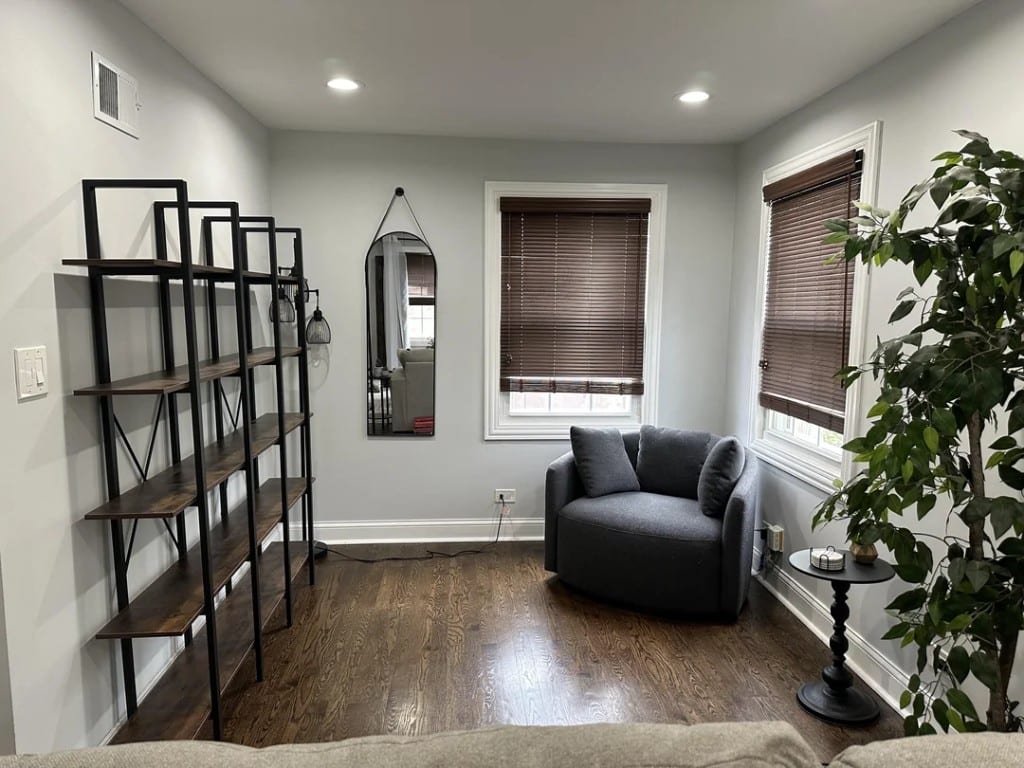 Original Living Room photo before the Transitional redesign