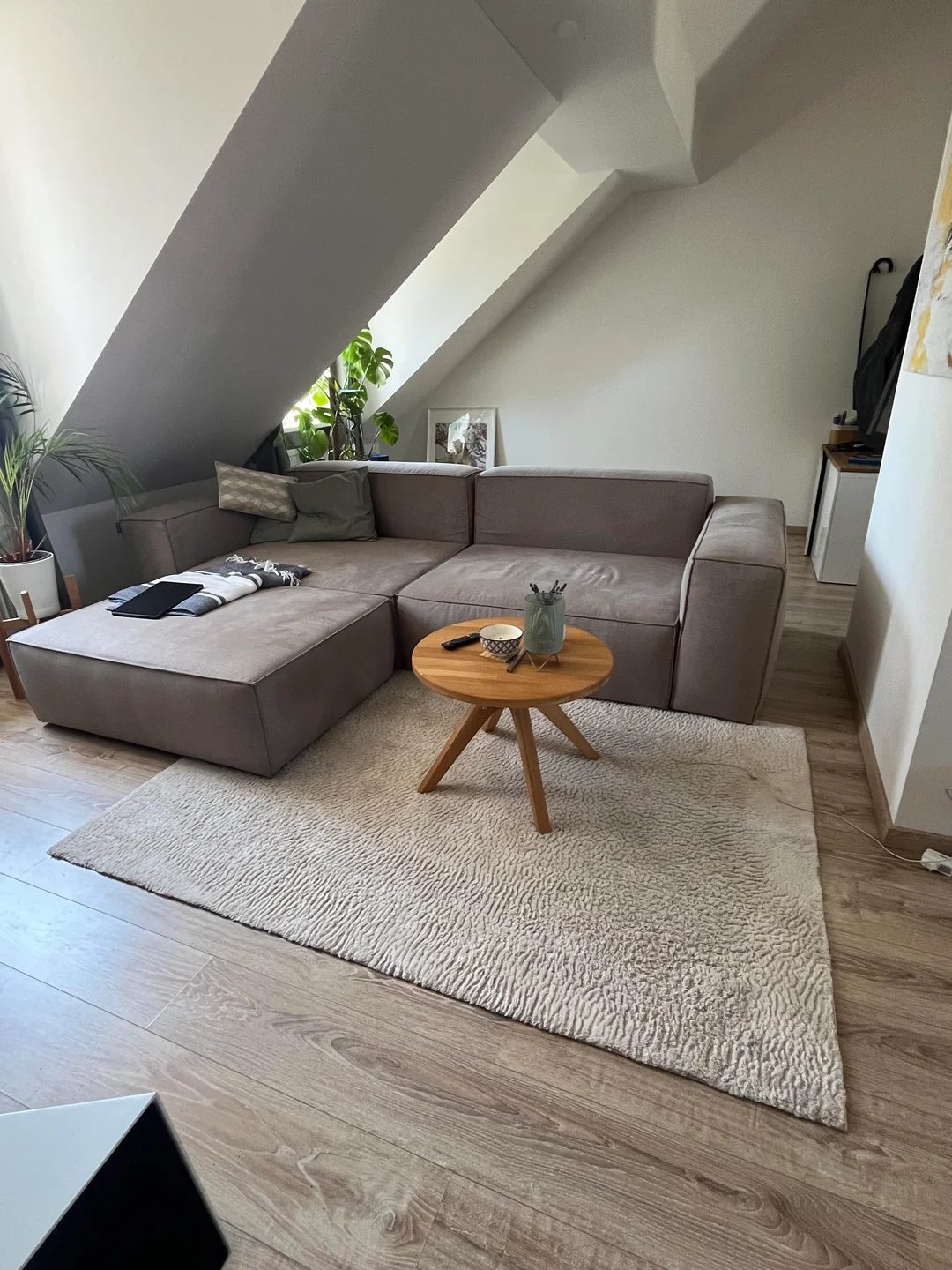 Original Living Room photo before the Eclectic redesign
