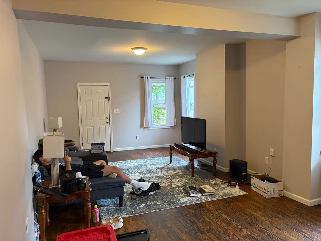Original Living Room photo before the Contemporary redesign