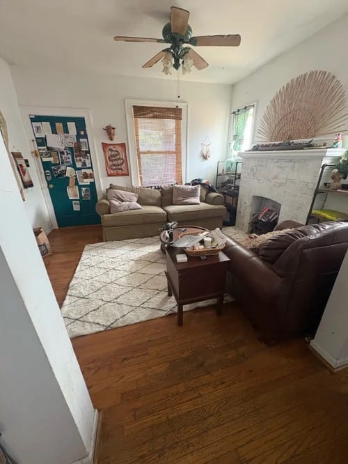 Original Living Room photo before the Contemporary redesign