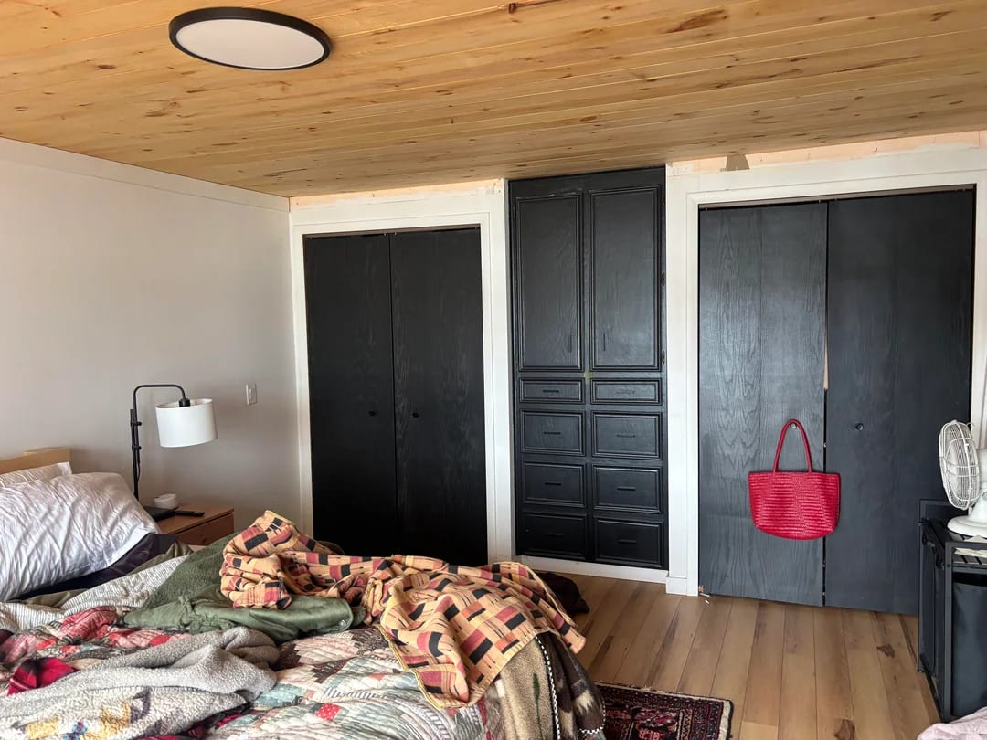Original Bedroom photo before the Transitional redesign