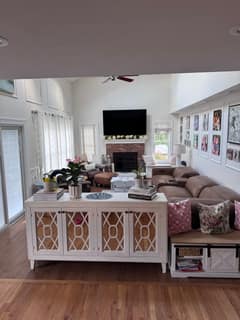 Original Living Room before Eclectic AI redesign