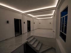 Original Living Room before Minimalist AI redesign
