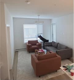 Original Living Room before Transitional AI redesign