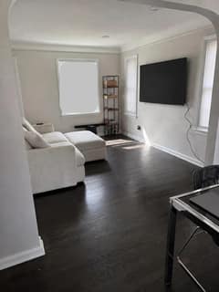 Original Living Room before Transitional AI redesign