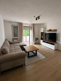 Original Living Room before Contemporary AI redesign