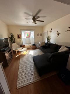 Original Living Room before Eclectic AI redesign