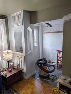 Original Hallway / Foyer before Transitional AI redesign