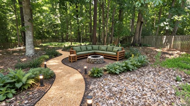 Biophilic Backyard design idea from a real photo