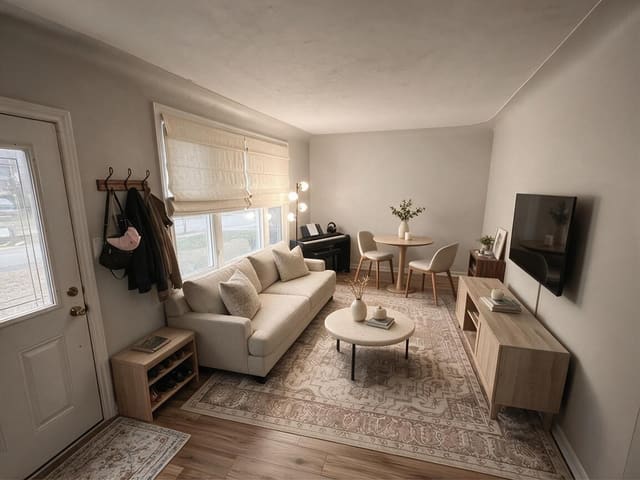 Contemporary Living Room design idea from a real photo