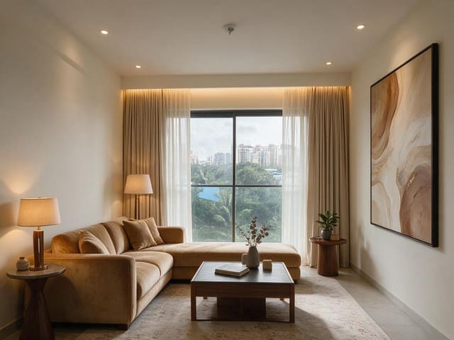 Modern Living Room design idea from a real photo
