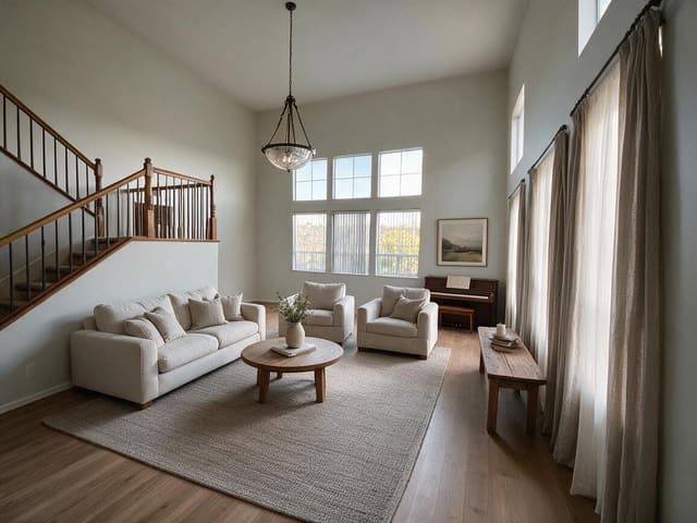 Western Traditional Living Room design idea from a real photo