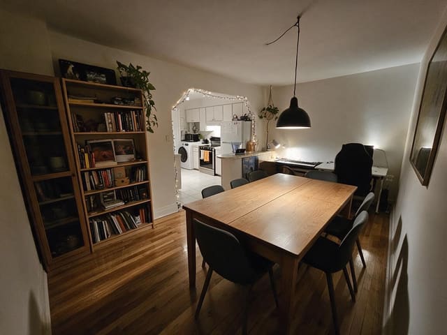 Contemporary Dining Room design idea from a real photo