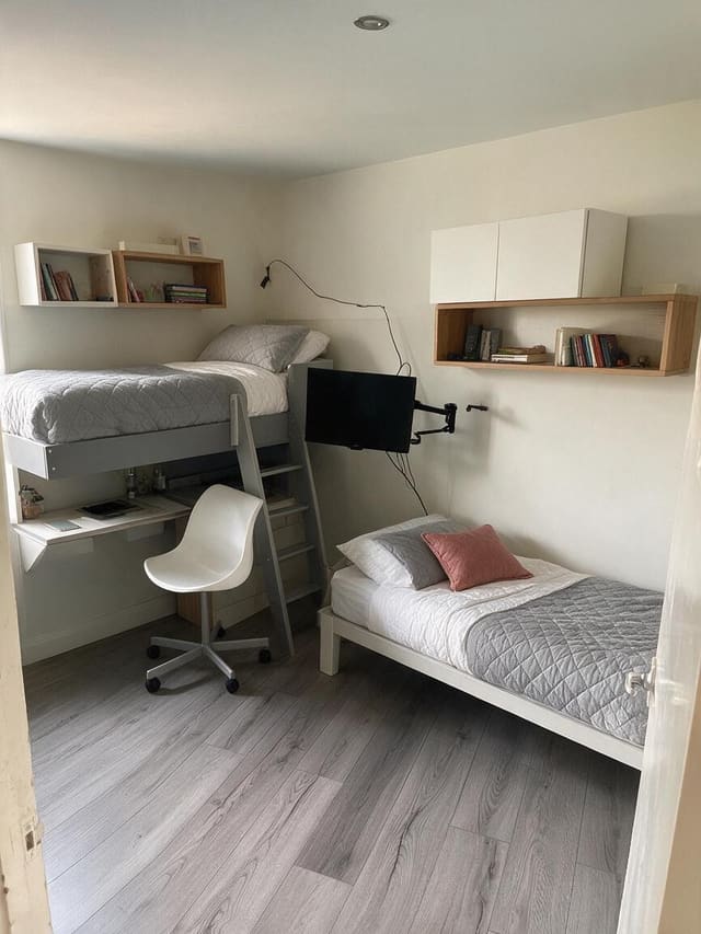 Modern Bedroom design idea from a real photo