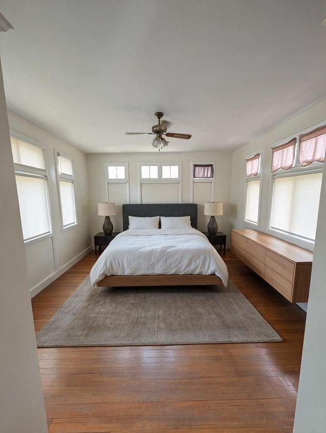 Modern Bedroom design idea from a real photo