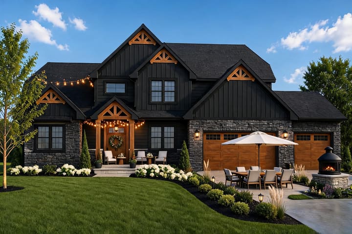 Transitional AI design result for House Architectural