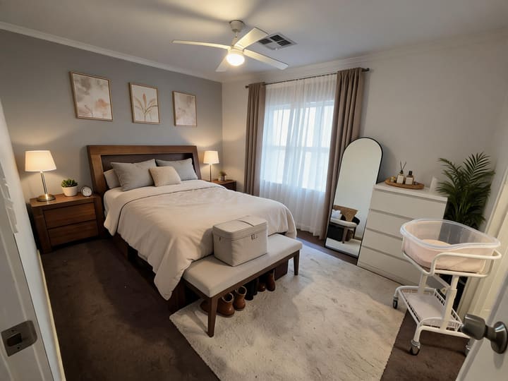 Transitional AI design result for Bedroom