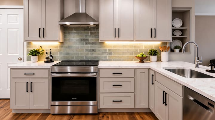 Transitional AI design result for Kitchen