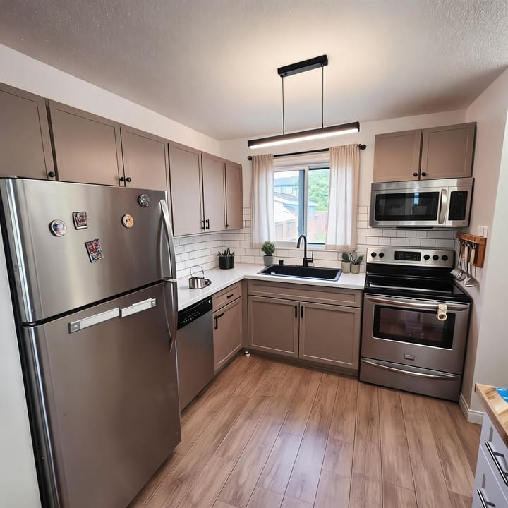 Transitional AI design result for Kitchen