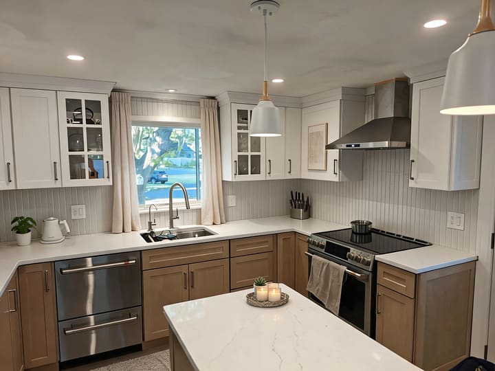 Transitional AI design result for Kitchen