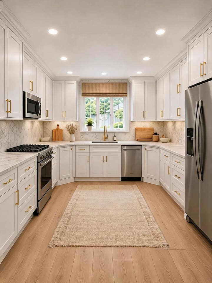 Transitional AI design result for Kitchen