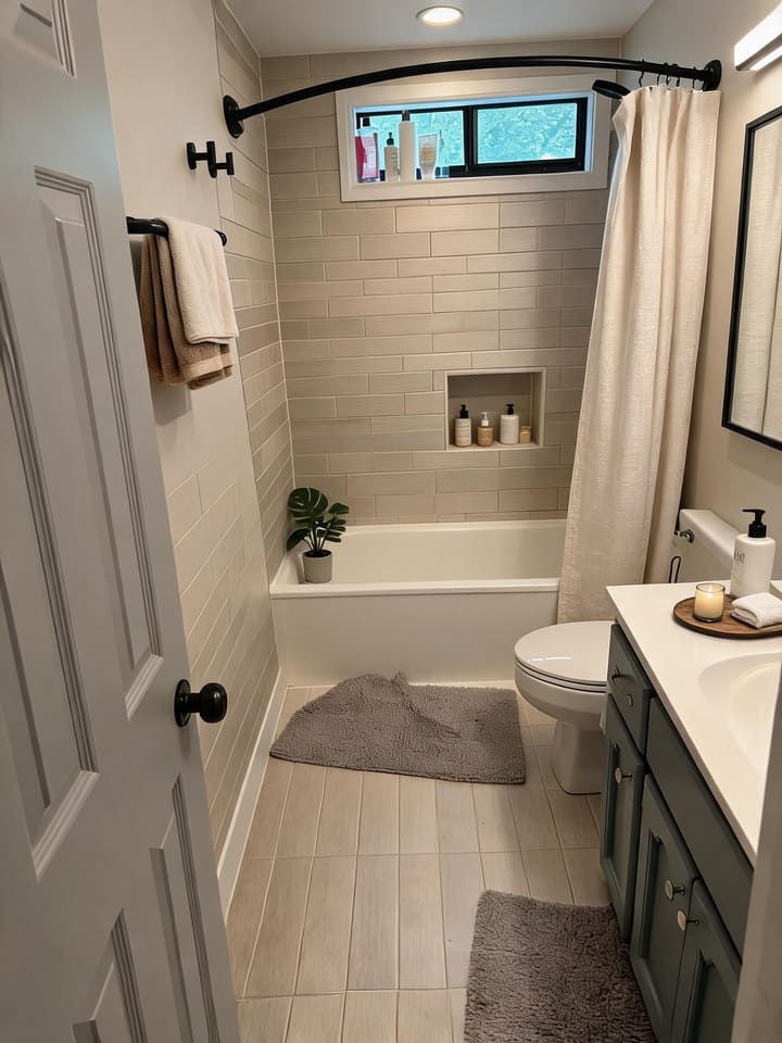 Transitional AI design result for Bathroom