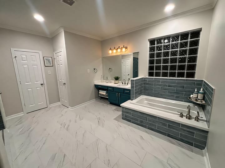 Transitional AI design result for Bathroom