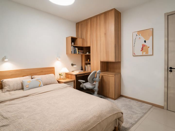Modern AI design result for Bedroom