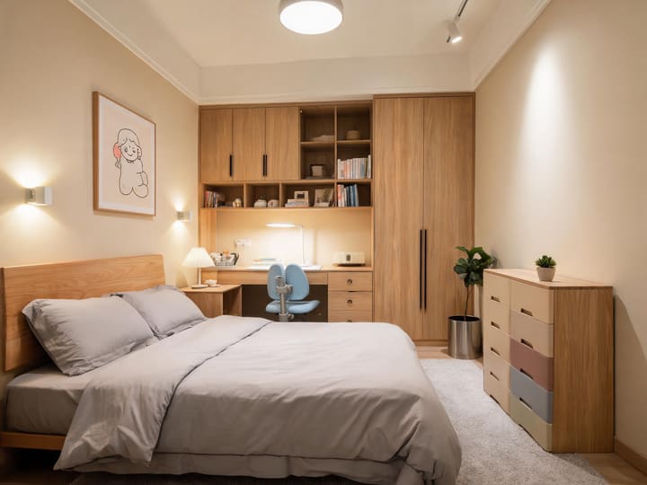 Modern AI design result for Bedroom