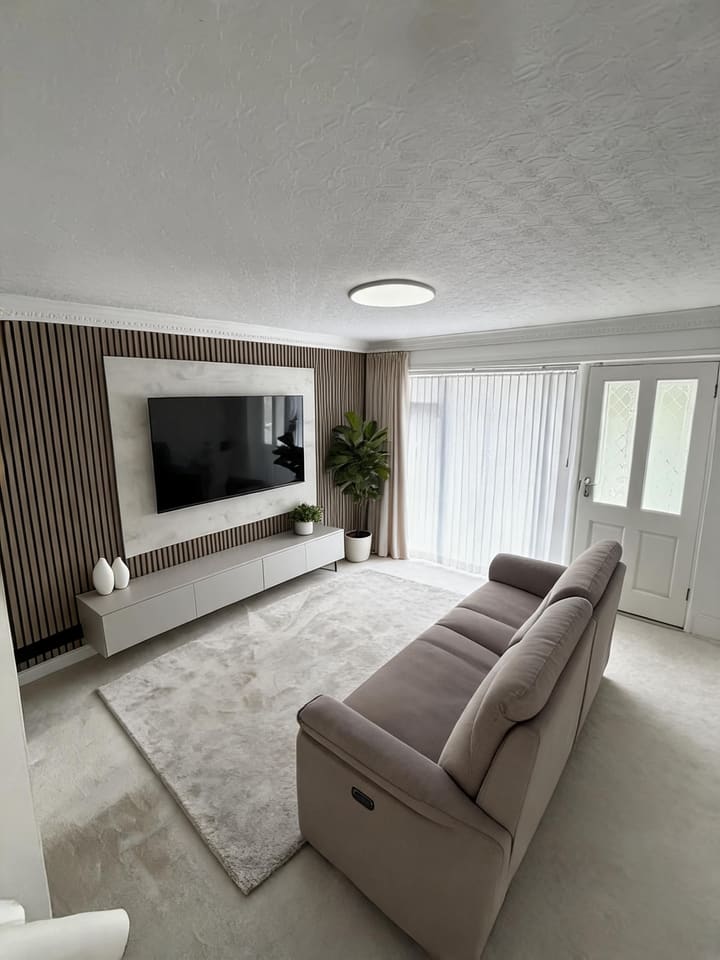 Modern AI design result for Living Room