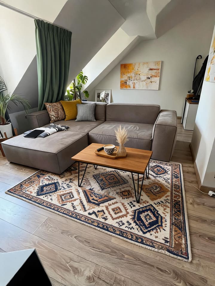 Eclectic AI design result for Living Room