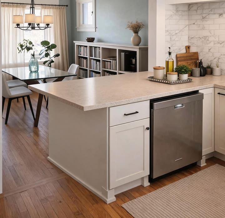 Transitional AI design result for Kitchen