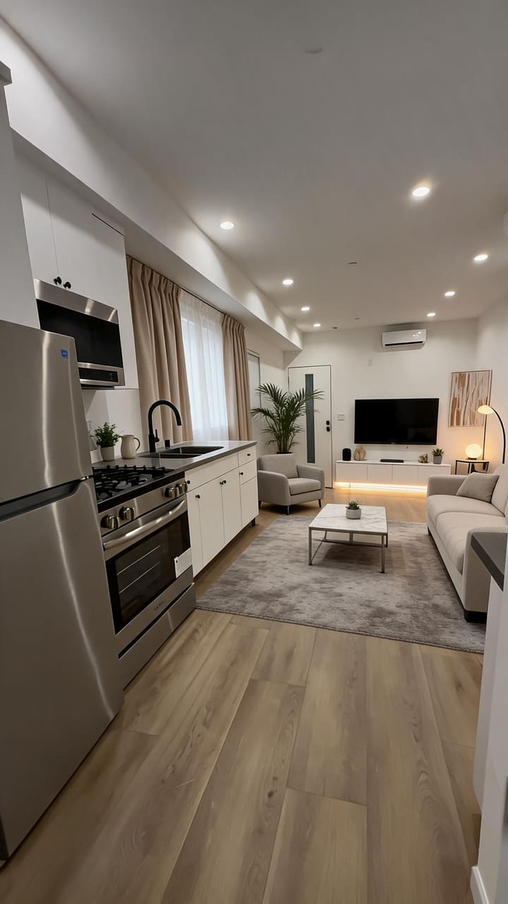 Modern AI design result for Living Room