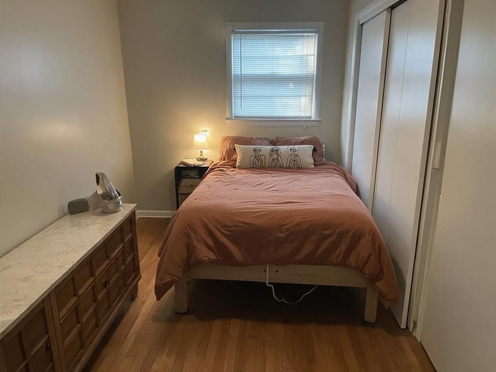 Transitional AI design result for Bedroom