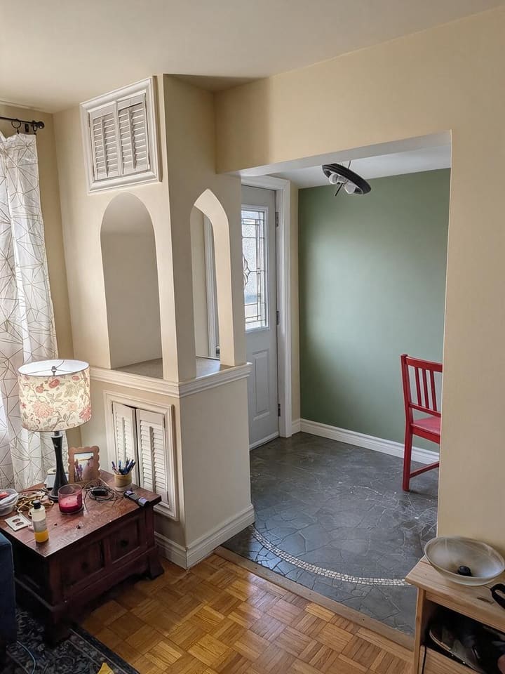 Transitional AI design result for Hallway / Foyer